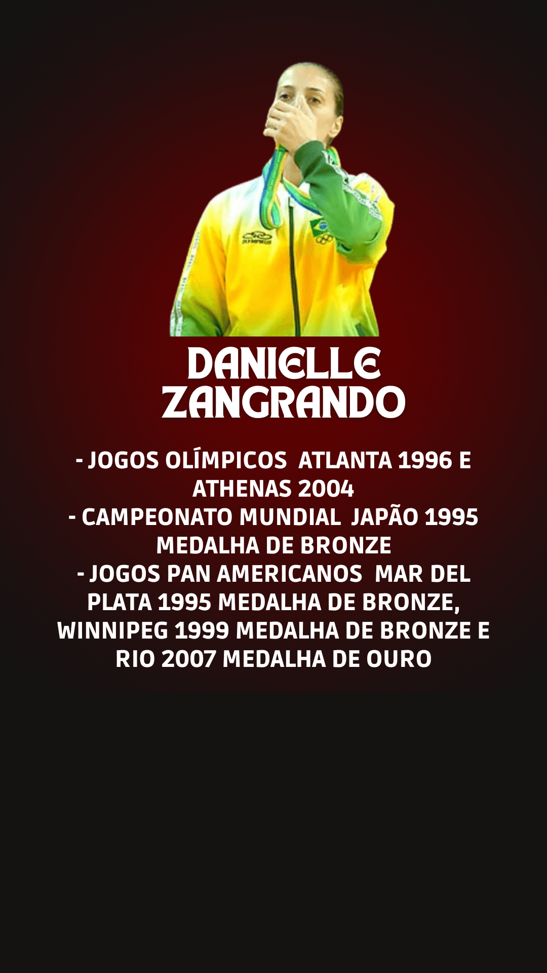 Danielle Zangrando — conquistas